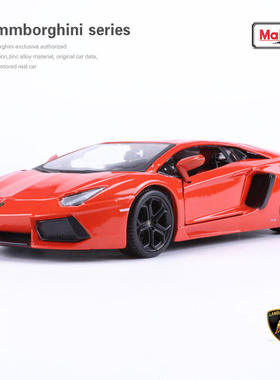 新款 1:24兰博合金汽车 700-4 雷文顿LP750仿真跑车模型玩