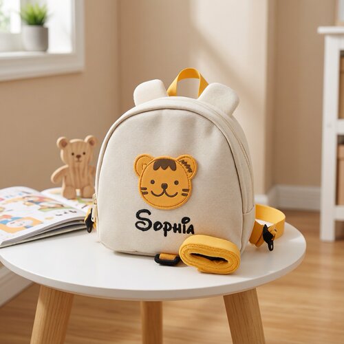Personalized Kids Bag Gift定制儿童名字双肩包学生书包卡通背包