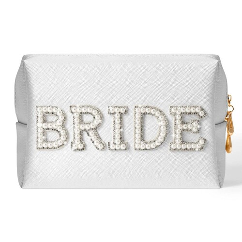 Bride化妆包伴娘礼物字母化妆包新娘沐浴礼物Wedding Makeup Bag