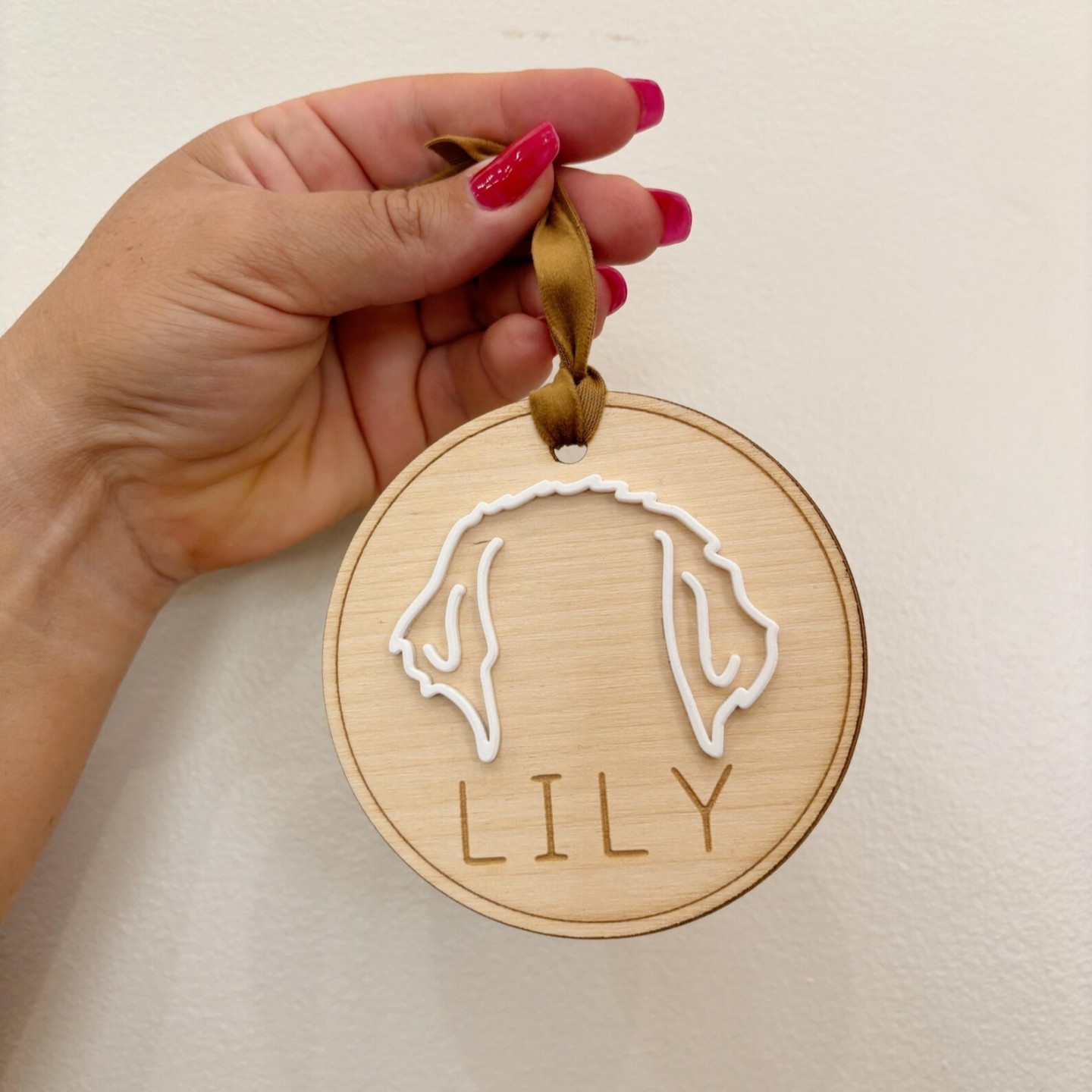Personalized Pet Ornament 定制宠物名字纪念品猫狗圣诞节礼物