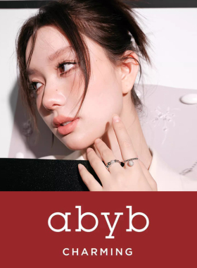 abybcharming指环戒指食指戒