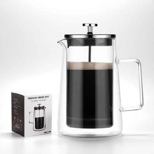 双层防烫法压壶手冲/打奶泡神器