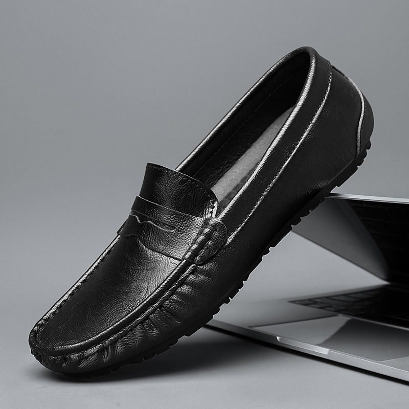 新款男士透气商务风皮鞋商务