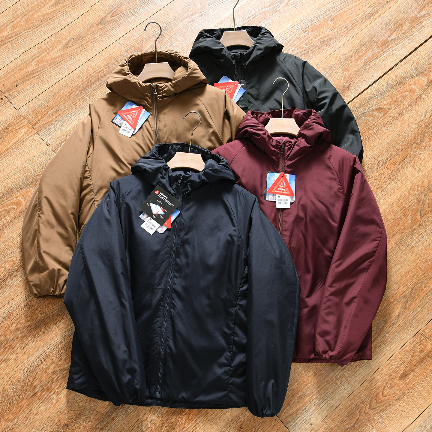 【轻量保暖+中空科技棉~防风防泼水】秋冬季男士户外休闲运动棉衣