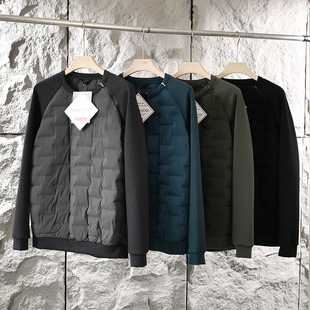 【禽系-C棉充填+压胶锁棉】秋冬季男士户外机能套头加厚长袖卫衣