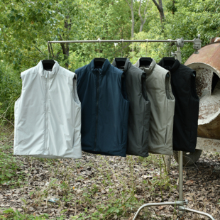 3D立裁 轻量保暖 防泼水 秋冬季 户外立领保暖棉马甲 男士 禽系