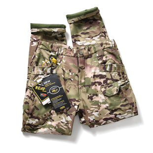 硬核推荐 户外战术软壳冲锋裤 3D立裁 秋冬男士 休闲裤 防风防水