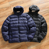 男士 户外休闲连帽排骨棉衣棉服 可收纳 秋冬季 欧美单 加厚保暖