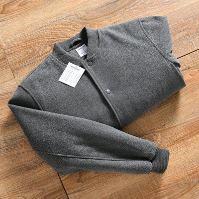 【24.9欧~美式复古+外贸尾货】秋冬季男士时尚棒球领毛呢夹克外套