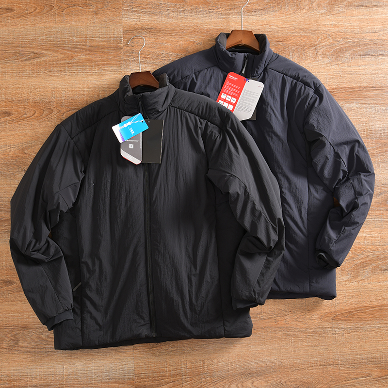外贸尾货冬季防水防风黑色棉衣