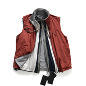 意奢Z系 男士 老钱风 双面穿 秋季 时尚 休闲立领坎肩马甲外套潮