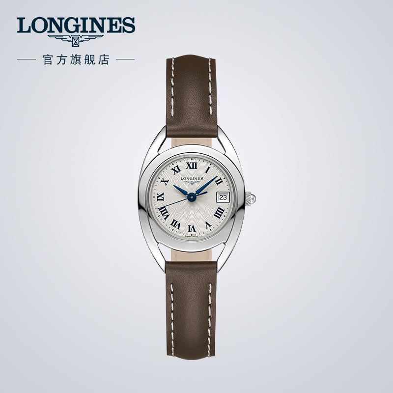 LonginesÀËÇٹٷ½ÕýÆ·ÆïÊËϵÁÐʯӢ±íƤ±í´øÊÖ±íÅ®L61364712
