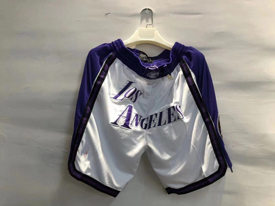 短裤美式湖人复古球裤DPOYHOOP