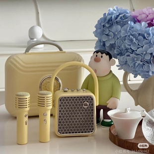 Divoom/点音 东方青鸾SE家庭k歌音箱家用蓝牙ktv音响外双麦克风唱