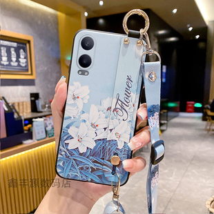 适用OPPOK12X手机壳K12斜挎绳挂绳个性保护套新款背带K11硅胶K11X软壳腕带支架K10Pro全包防摔女男中国风浮雕