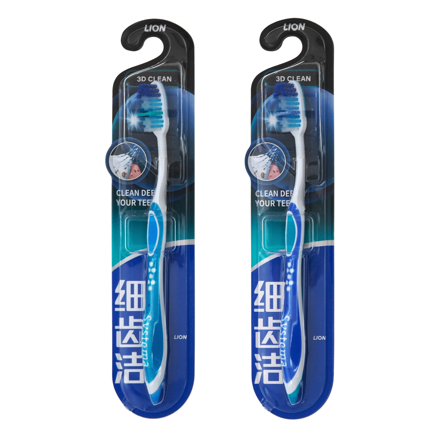 狮王细齿洁3D多维去渍牙刷