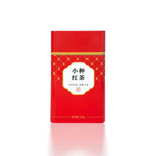 大商茶园 小种红茶铁罐装小重山系列红茶100g办公室口粮茶