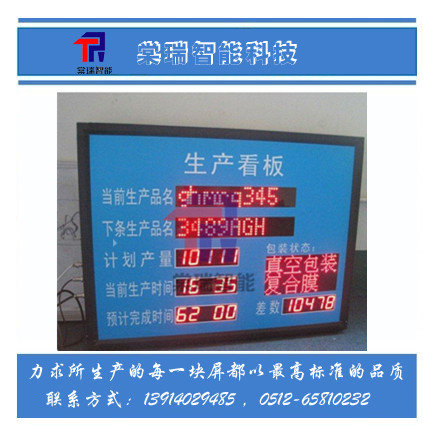 电子看板车间工序电子看板包邮