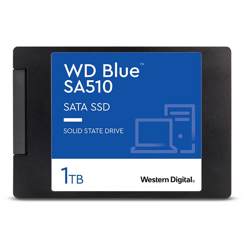 WD/西部.数据SA510Blue500G1T2T4T2.5寸SATA3SSD固态硬盘