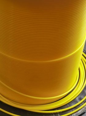 铁氟龙管AWG L型150V 黄色 壁厚0.15/0.2/0.3mm 四氟毛细管PTFE