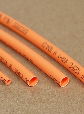 橙色热缩管 1-50mm UL认证 环保 热收缩套管 音响耳机线材