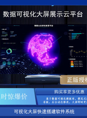 数据可视化  财务报表拼接大屏BI智慧屏看板数据展示大屏电视