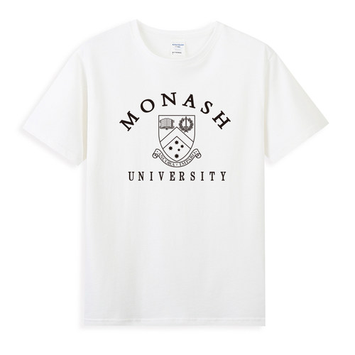 莫纳什大学T恤文化衫圆领纪念品男女校服半袖Monash University