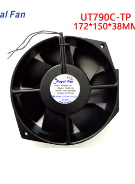 全新Royal UT790C-TP[A58] 100V 36/31w 耐高温散热风扇
