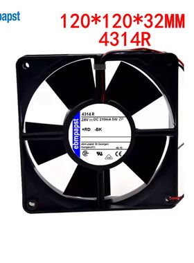 全新 12032 24v 12cm 4314R风扇 4314NR风扇 原装德国变频器风扇