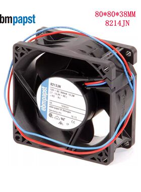 全新原装德国风机 8212JN风扇 8038 12V 10.3W 8214JN 变频器风扇