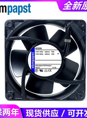 全新原装  119X38mm AC 115V TYP 4530N 全金属风扇