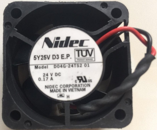 尼得科 D04G 4020 正品 变频器风扇 24V NIDEC 全新原装 24TS2