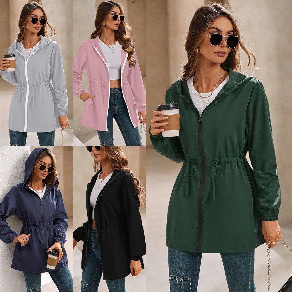 欧美连帽户外防雨衣运动登山服防风衣夹克防水衣外套上衣 女,个性定制/设计服务/DIY,连衣裙加工定制,淘宝优惠券,粉丝福利购,淘宝优惠卷