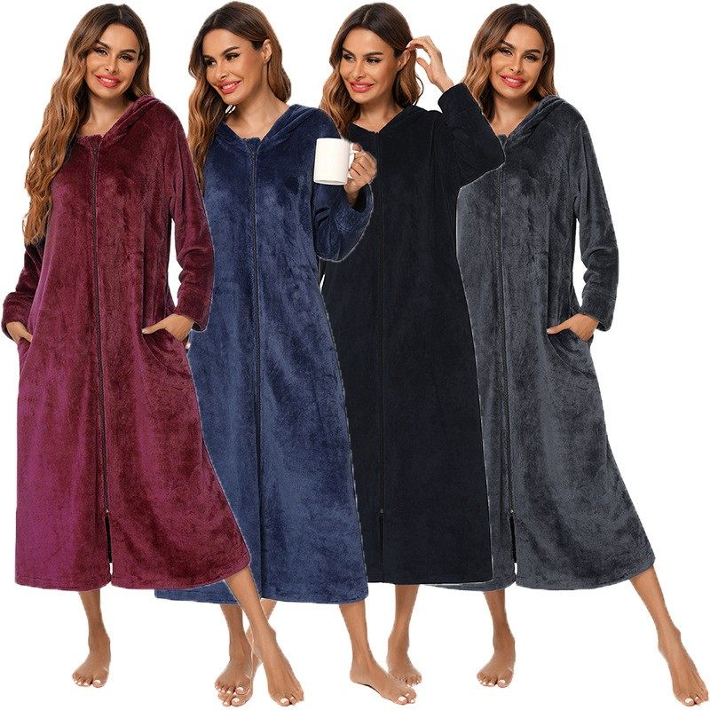 亚马逊速卖通欧美时尚女装秋冬新款长袖拉链睡衣家居服,个性定制/设计服务/DIY,连衣裙加工定制,淘宝优惠券,粉丝福利购,淘宝优惠卷