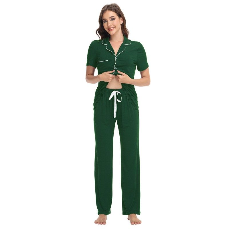 跨境欧美睡衣女春秋季开衫短袖睡浴袍居家服套装可外穿外贸独立站,个性定制/设计服务/DIY,连衣裙加工定制,淘宝优惠券,粉丝福利购,淘宝优惠卷