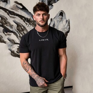 cott Men& oversized exercise fitness muscle x27;s shirt