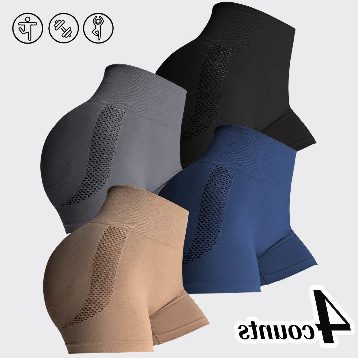 欧美新品无缝网眼镂空速干训练瑜伽健身裤高腰提臀运动三分短裤女,个性定制/设计服务/DIY,连衣裙加工定制,淘宝优惠券,粉丝福利购,淘宝优惠卷