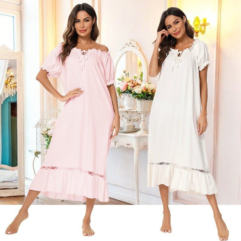 跨境亚马逊速卖通 欧美新款女装睡衣短袖睡裙舒适家居服,个性定制/设计服务/DIY,连衣裙加工定制,淘宝优惠券,粉丝福利购,淘宝优惠卷