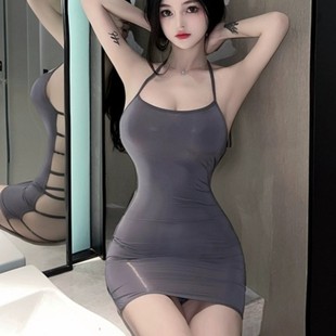 性感纯欲u领短款辣妹连衣裙小个子修身感穿搭套装