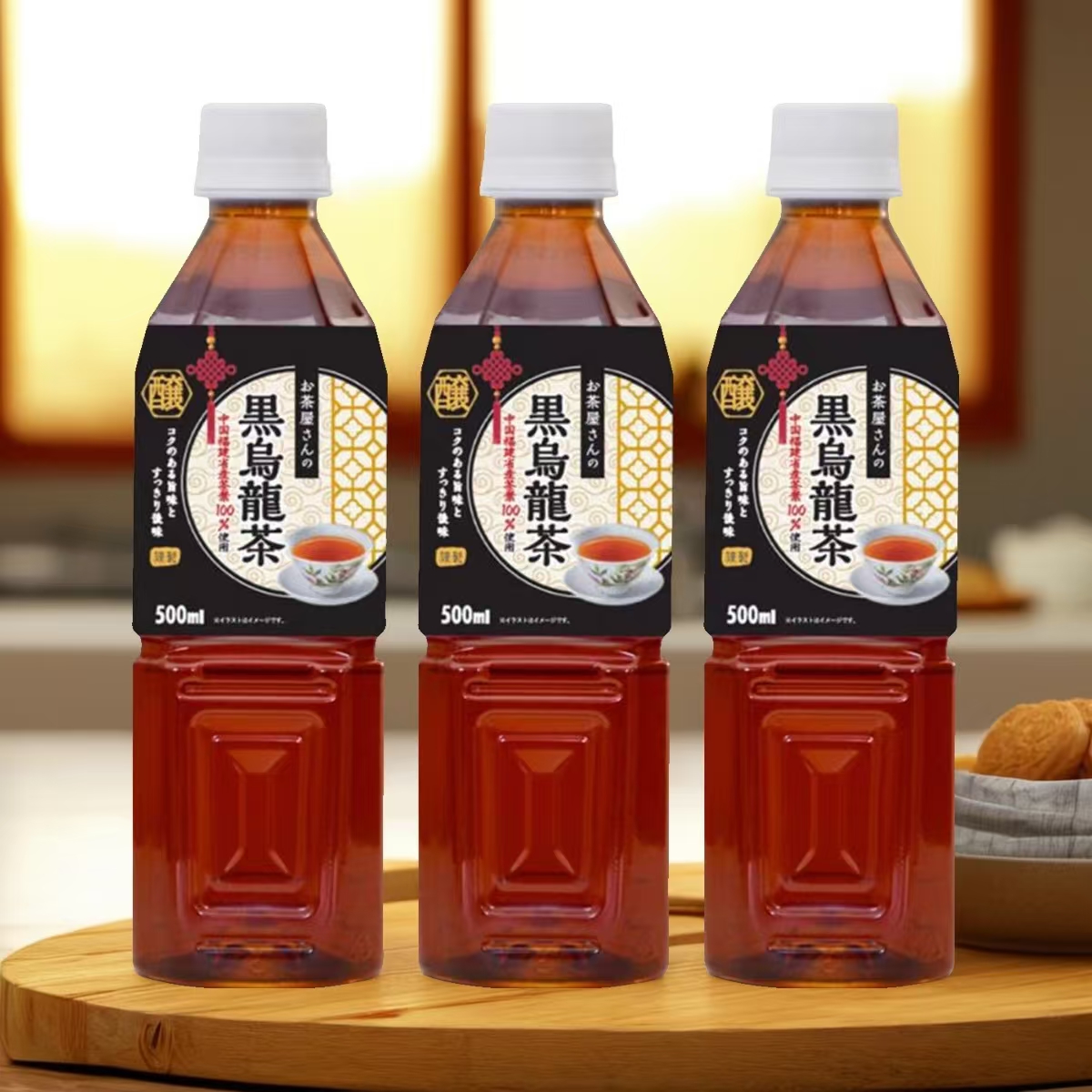 日本进口黑日东茶屋黑乌龙茶