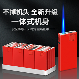 2025新款金属防爆磨砂防风打火机定制订做印字广告可充气火机批发