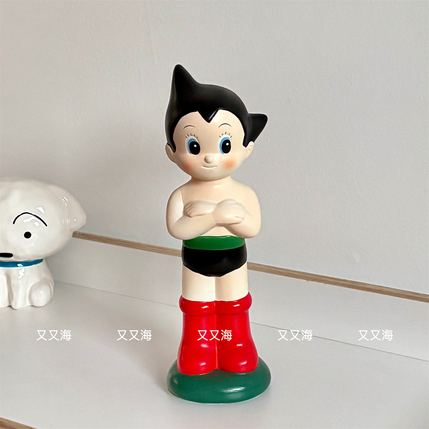 阿童木陶瓷存钱罐摆件