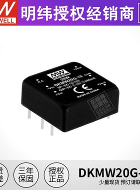 台湾明纬开关电源DKMW20G-12