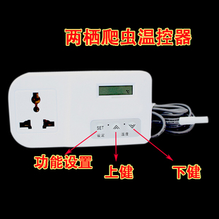 爬虫陆龟箱水族温控器陆龟蜥蜴温度设备陶瓷加热灯uvb加热垫恒温