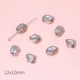 [#09款 12×10mm 白K色 30个/包]