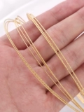 Медный аксессуар для волос с косичкой, серьги, аксессуары, 14 карат, DIY