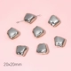[#12款 20×20mm 白K色 10个/包]