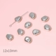 [#07款 12×10mm 白K色 30个/包]