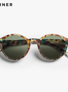 BARNER复古玳瑁色太阳镜