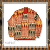 日本露营山系户外 Norbit 实体现货 秋冬印花纹样多色羽绒服外套